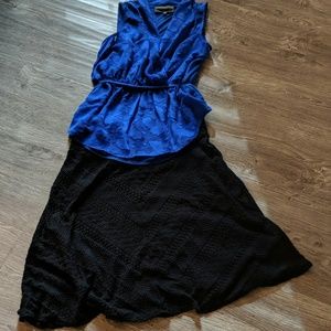 Anthro Sunday in Brooklyn Peplum top